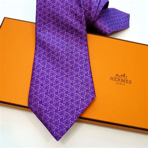 hermes purple tie|hermes ties clearance.